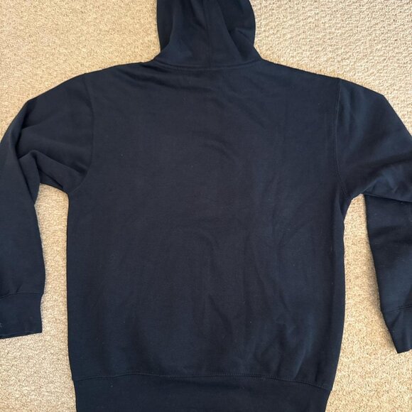 Women's Navy and Blue Hoodie - Picture 3 of 3